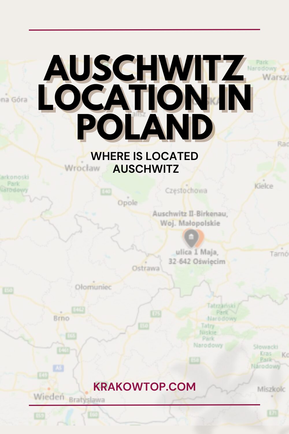 Where is located Auschwitz