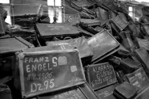 auschwitz concentration camp abandoned luggage