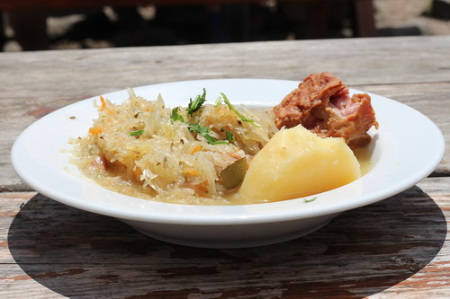 Kwaśnica soup in Zakopane