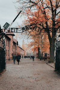 auschwitz gate address