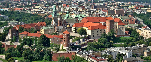 Wawel castle in Krakow