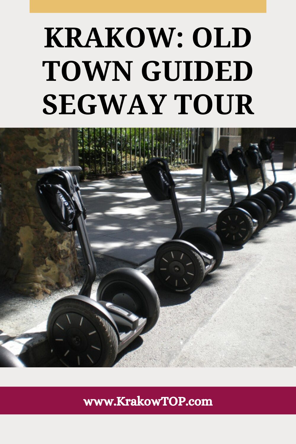 Guided Segway Tour Old Town Krakow