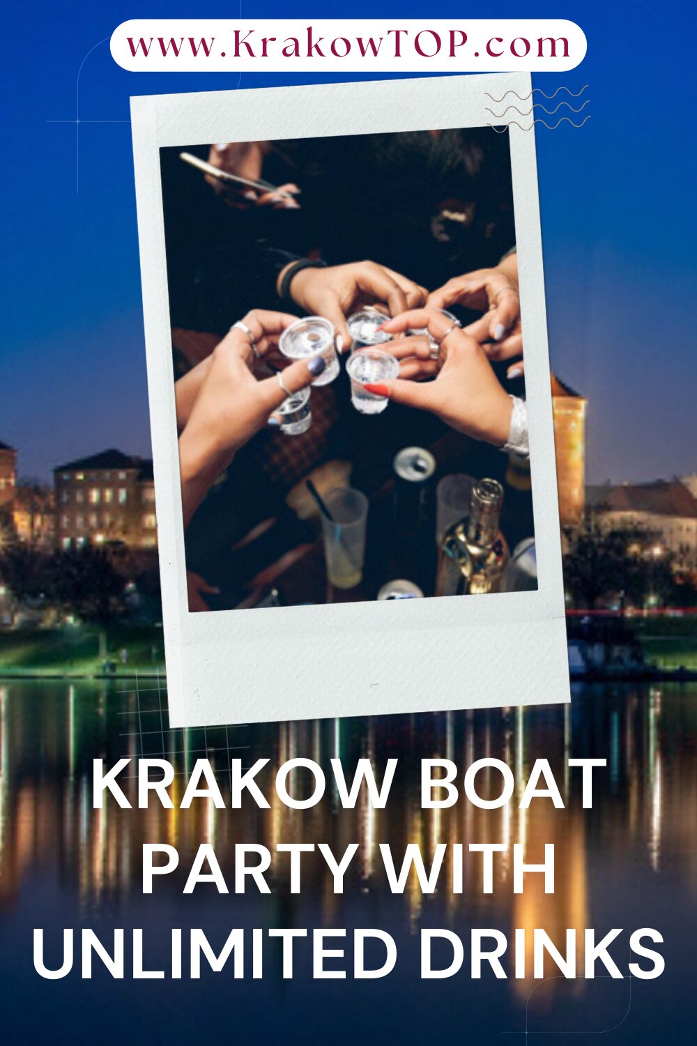 Krakow Boat Party with Drinks Tour