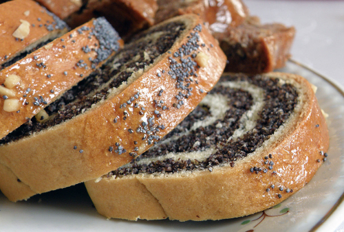 Makowiec traditional Polish poppy seed cake