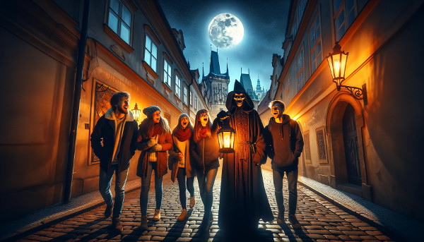 Prague very scary ghost tour