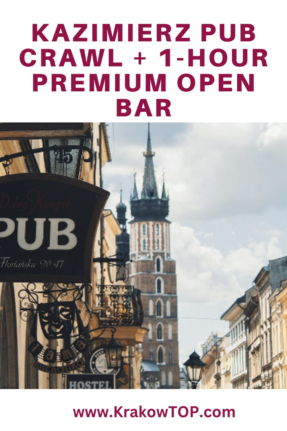 Krakow Kazimierz Pub Crawl