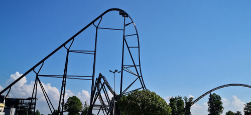 Hyperion Roller Coaster in Poland