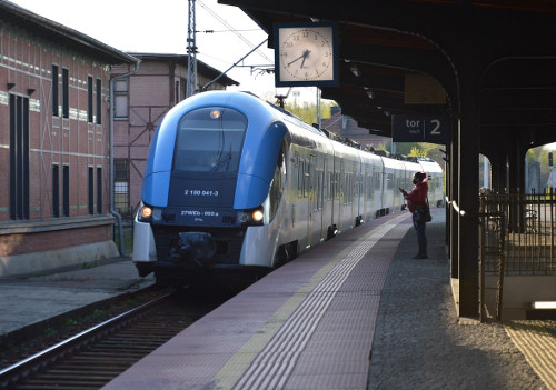 Travelling by train in Poland