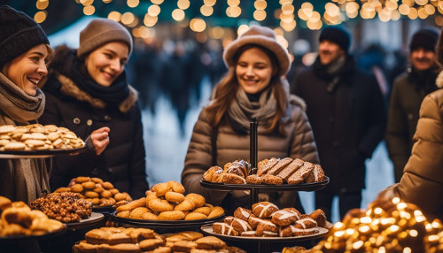 Cookies on Krakow christmas markers