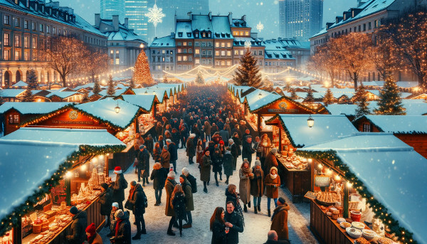 Traditional Christmas markets in Poland