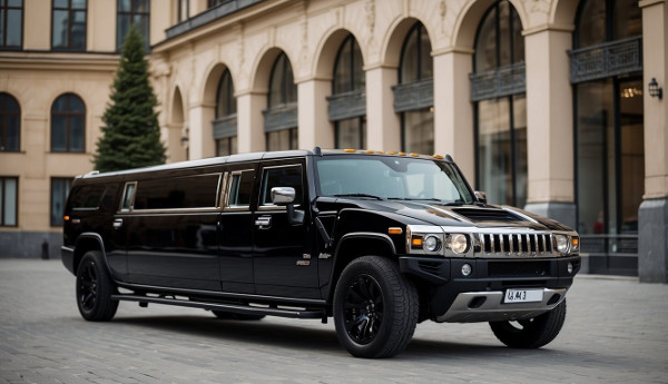 Hummer Limousine ride in Krakow