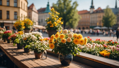 Krakow in spring time