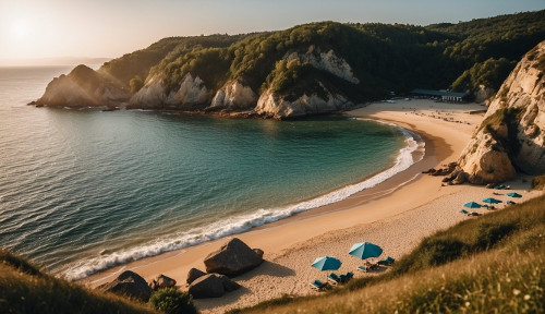 Private beach Poland