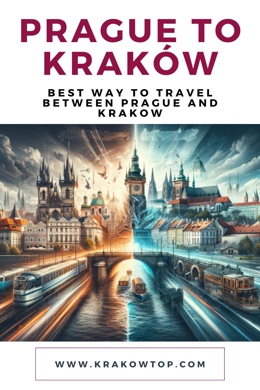 Travel Between Prague and Krakow