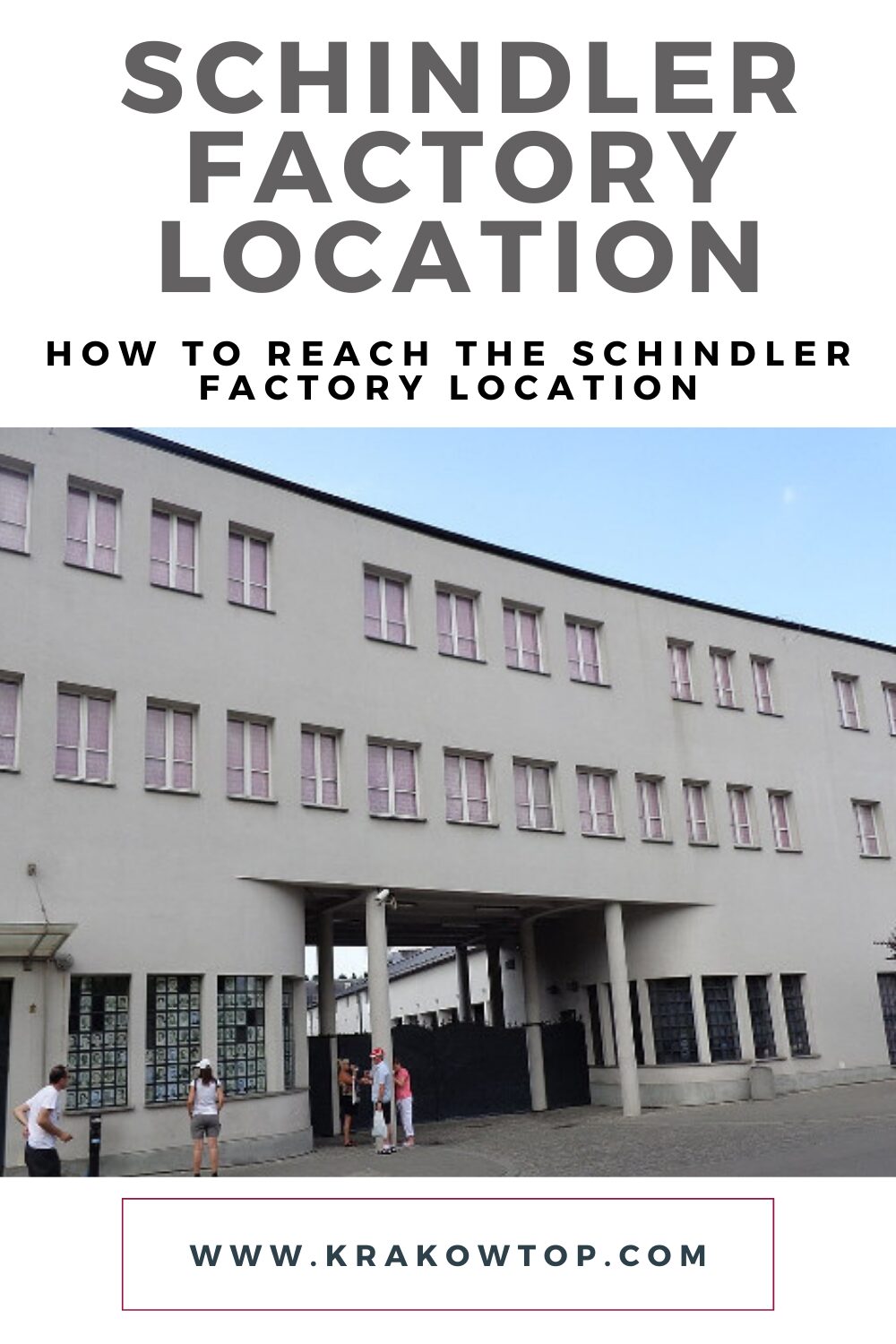 How to Reach the Schindler Factory Location