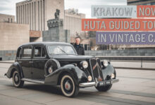 Krakow Nowa Huta Guided Tour in Vintage Car